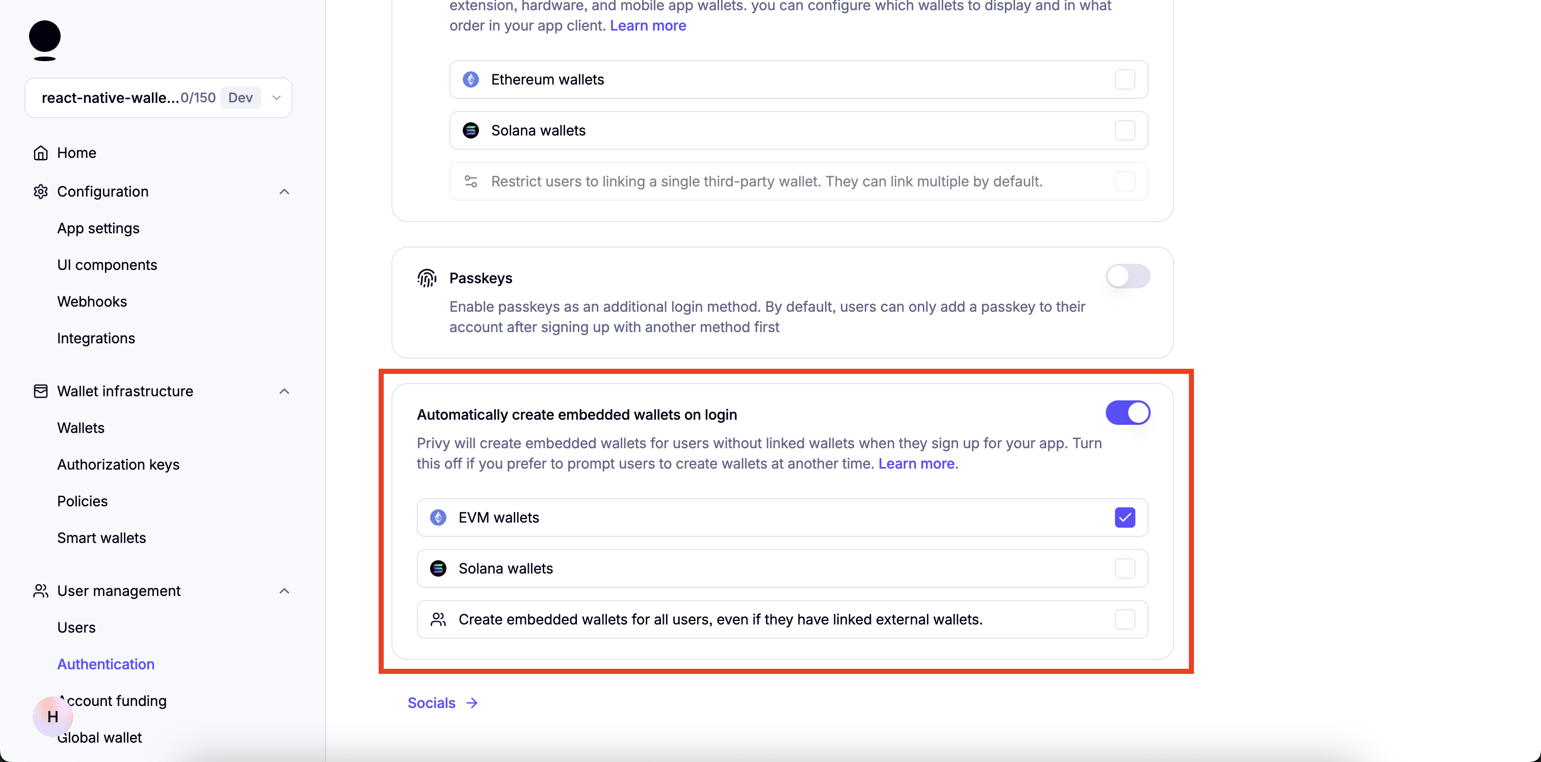 create wallets automatically